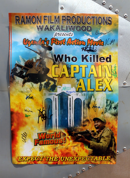 Signed! Captain Alex Poster