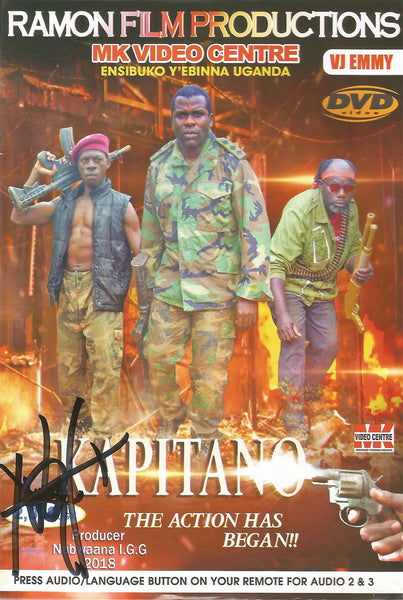 NEW MOVIE! Kapitano starring Bruce U! Signed DVD