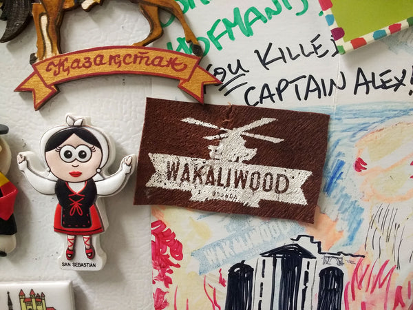 Wakaliwood Bark Cloth Magnet!