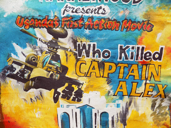 Hand-Painted Poster! Who Killed Captain Alex
